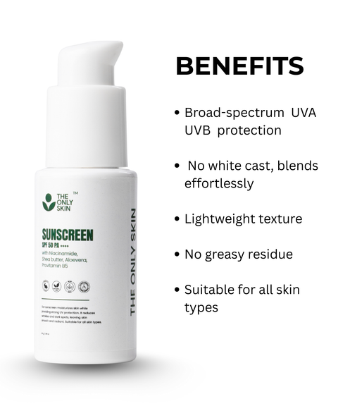 SPF 50 PA ++++ Sunscreen + FREE FACEWASH