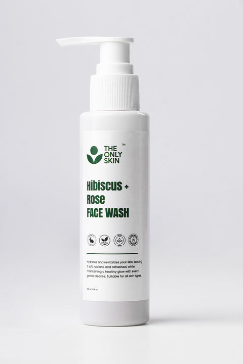 Hibiscus + Rose  Facewash
