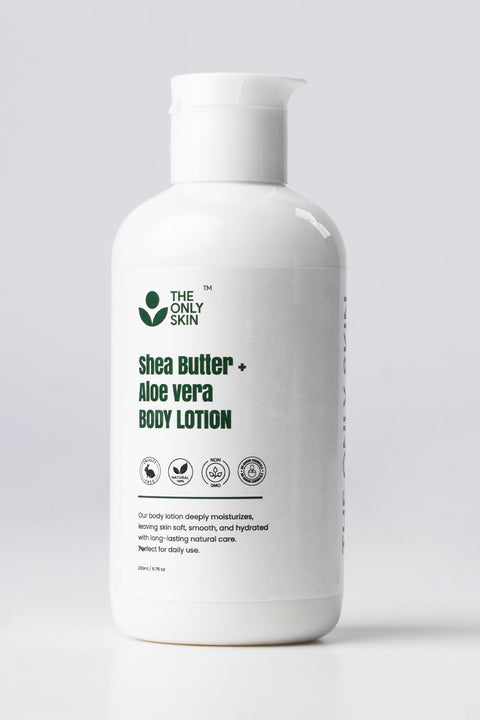 Shea Butter + Aloe vera Body Lotion
