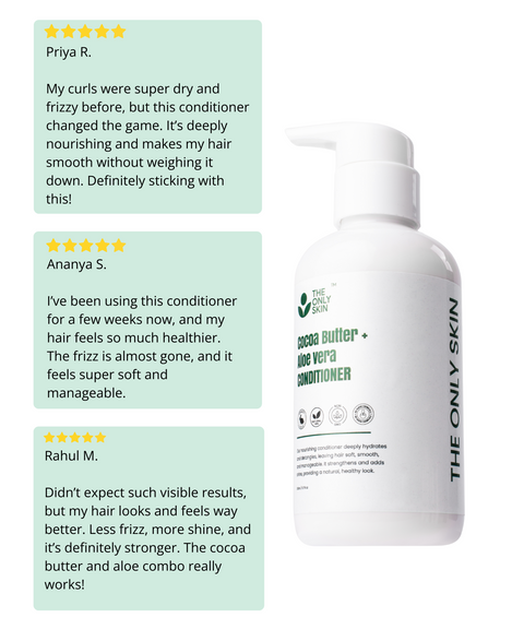 Cocoa Butter + Aloe vera Conditioner
