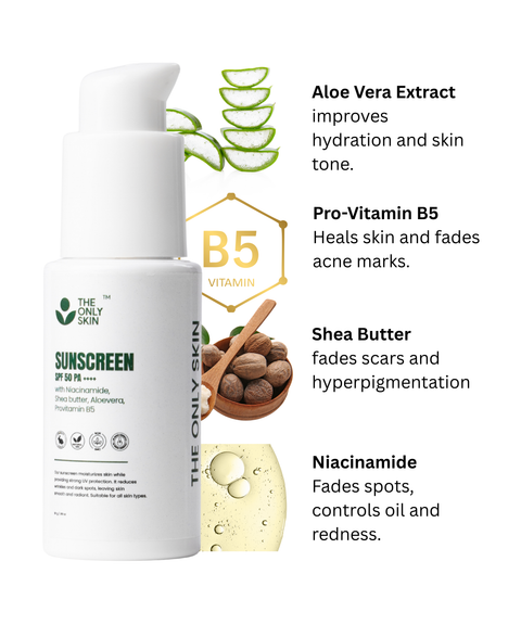 SPF 50 PA ++++ Sunscreen