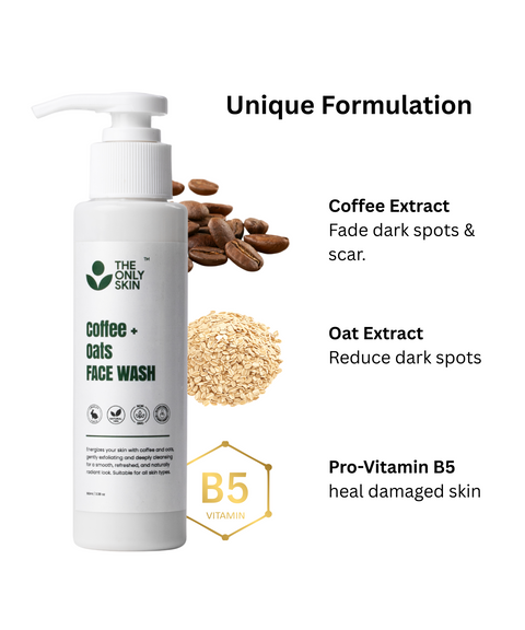 Coffee + Oats  Facewash
