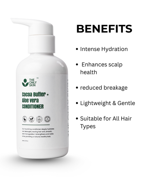 Cocoa Butter + Aloe vera Conditioner