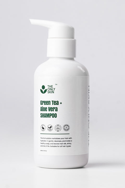Green Tea + Aloe vera Shampoo