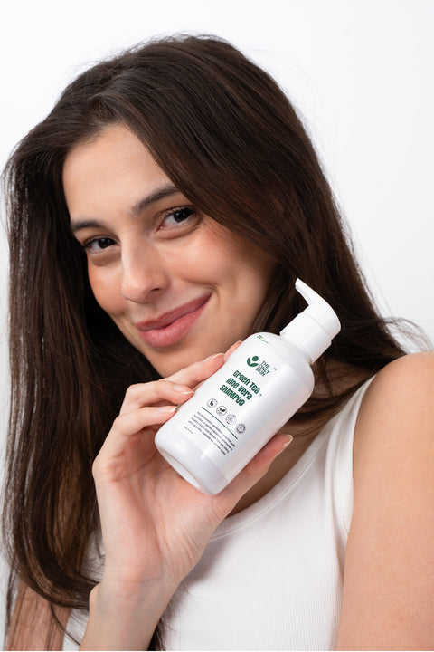Green Tea + Aloe vera Shampoo