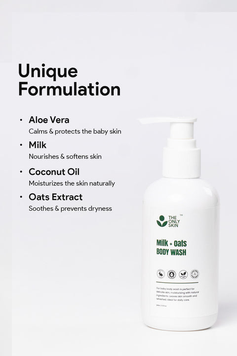 Milk + Oats Baby Body Wash