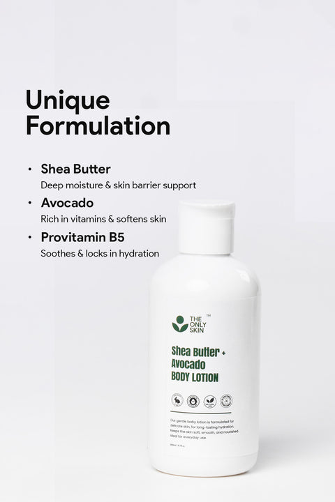 Shea Butter + Avocado Baby lotion