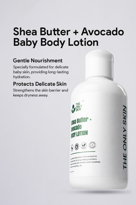 Shea Butter + Avocado Baby lotion